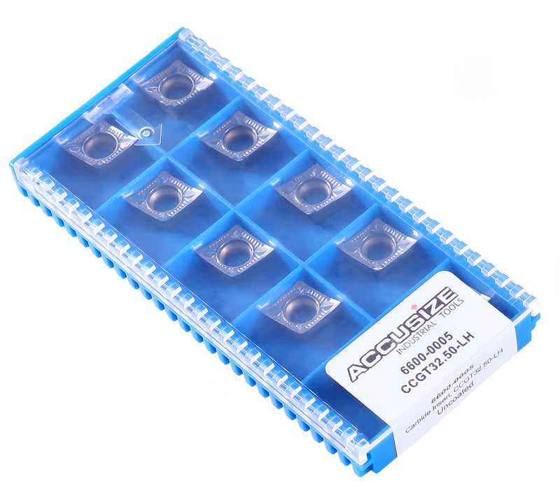 CCGT-AK pour inserts en carbure d'aluminium, 10ps/set