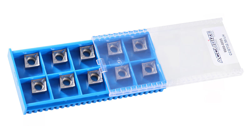 CCGT-AK pour inserts en carbure d'aluminium, 10ps/set