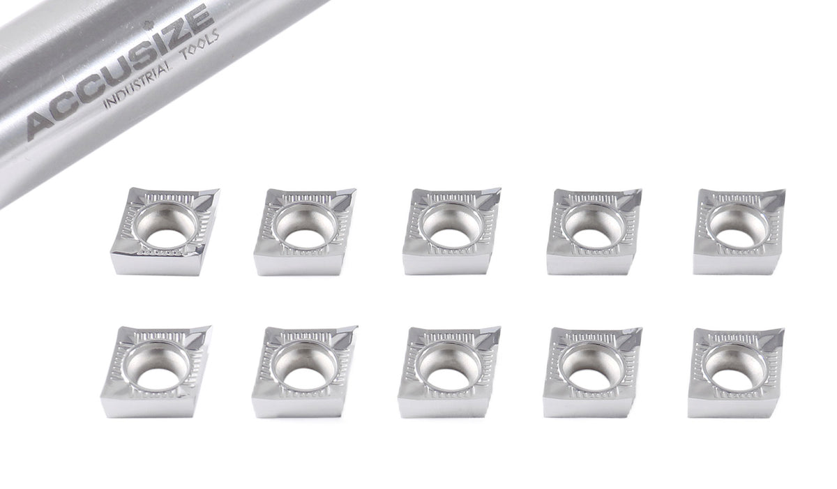 CCGT-AK pour inserts en carbure d'aluminium, 10ps/set