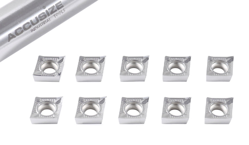 CCGT-AK pour inserts en carbure d'aluminium, 10ps/set