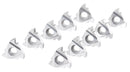 AG60, A60, Inserts de filetage en carbure, revêtus de Tin, 10 Pcs/boîte