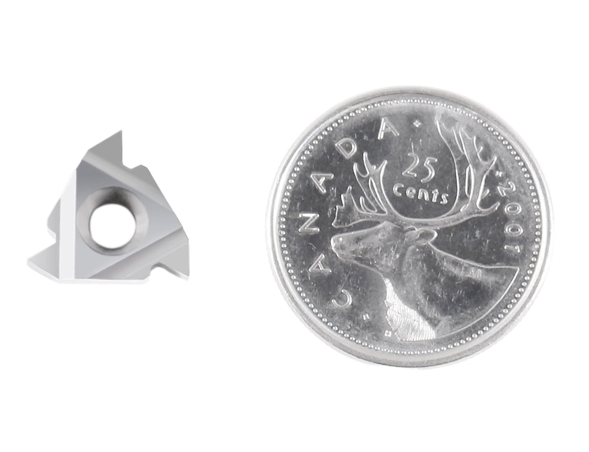 11ER A60-LH, 16ER A60-LH, Carbide Threading Inserts for Cutting Aluminum , 10 Pcs/Box