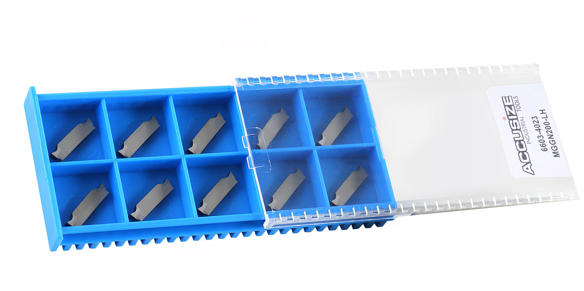 Inserts en carbure coupés à double extrémité pour couper l'aluminium, 10pcs/set