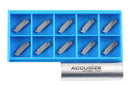 Inserts en carbure coupés à double extrémité pour couper l'aluminium, 10pcs/set