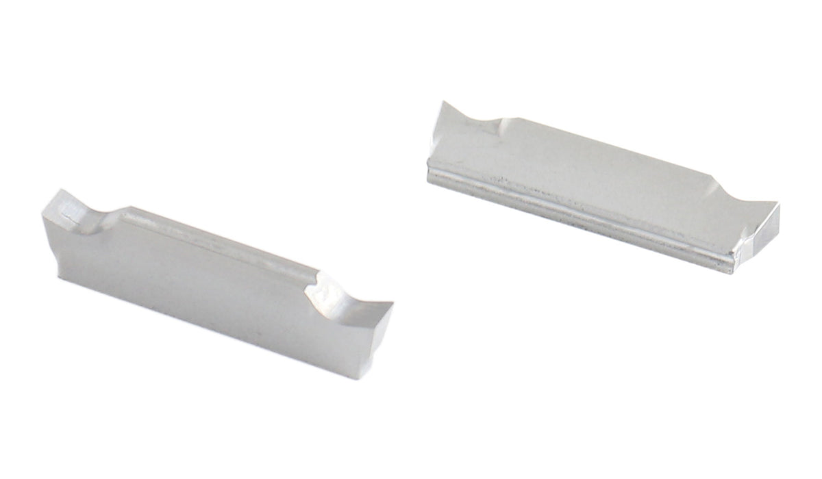 Inserts en carbure coupés à double extrémité pour couper l'aluminium, 10pcs/set