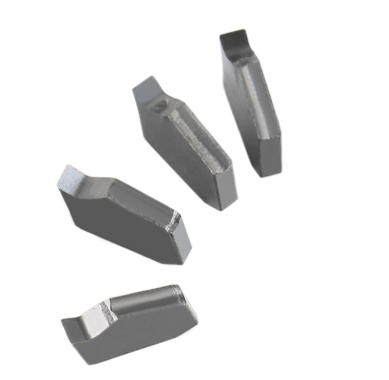 Inserts en carbure GTN, revêtus de Tin 10 Pcs/boîte
