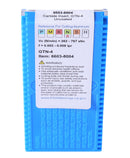 Self-Lock Carbide Cut-off GTN Carbide Inserts, 0 Degree Angle, for Cutting Steel, Aluminum or Stainless Steel 10Pcs/Set