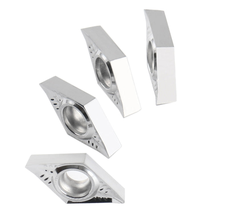 DCMT Inserts en carbure revêtus de Tin, 10 pièces/boîte