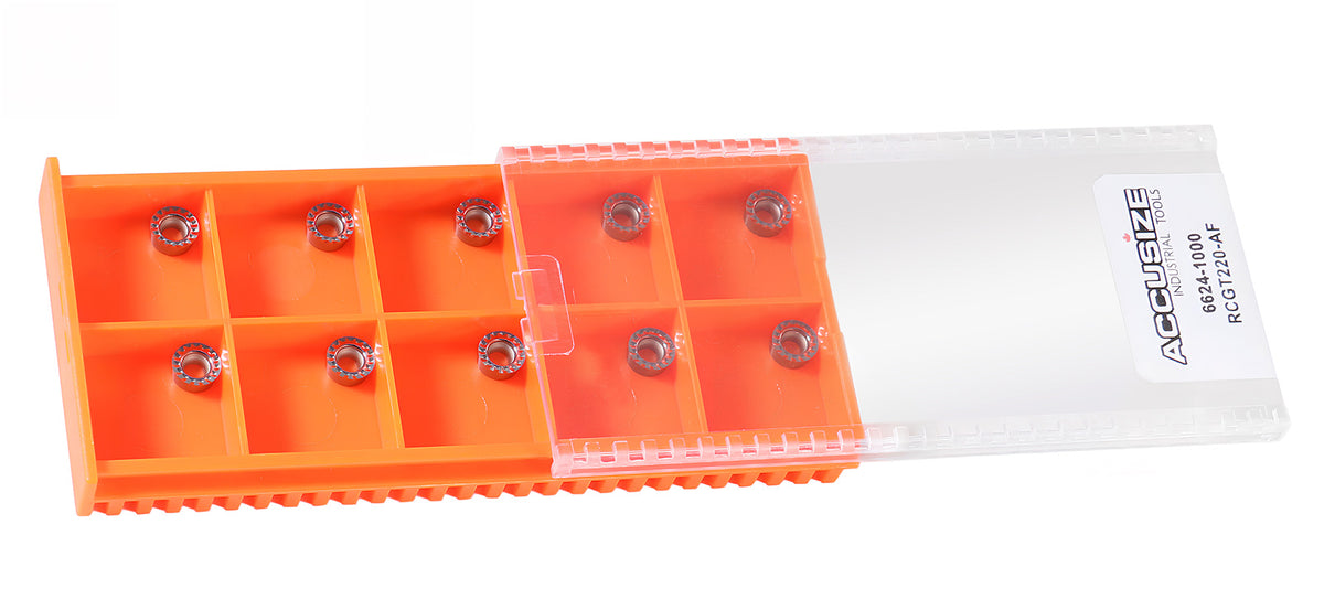 RCMT Inserts, carbure, revêtu de Tin, 10 pc/boîte