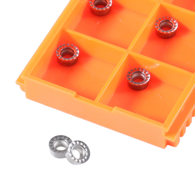 RCGT Inserts, Carbide, Uncoated, for cutting Aluminum, 10 pc/box