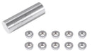 Accusize Industrial Tools RCGT320-AF Carbide Inserts, 10 Pcs, Cutting Aluminum, 6624-1010x10