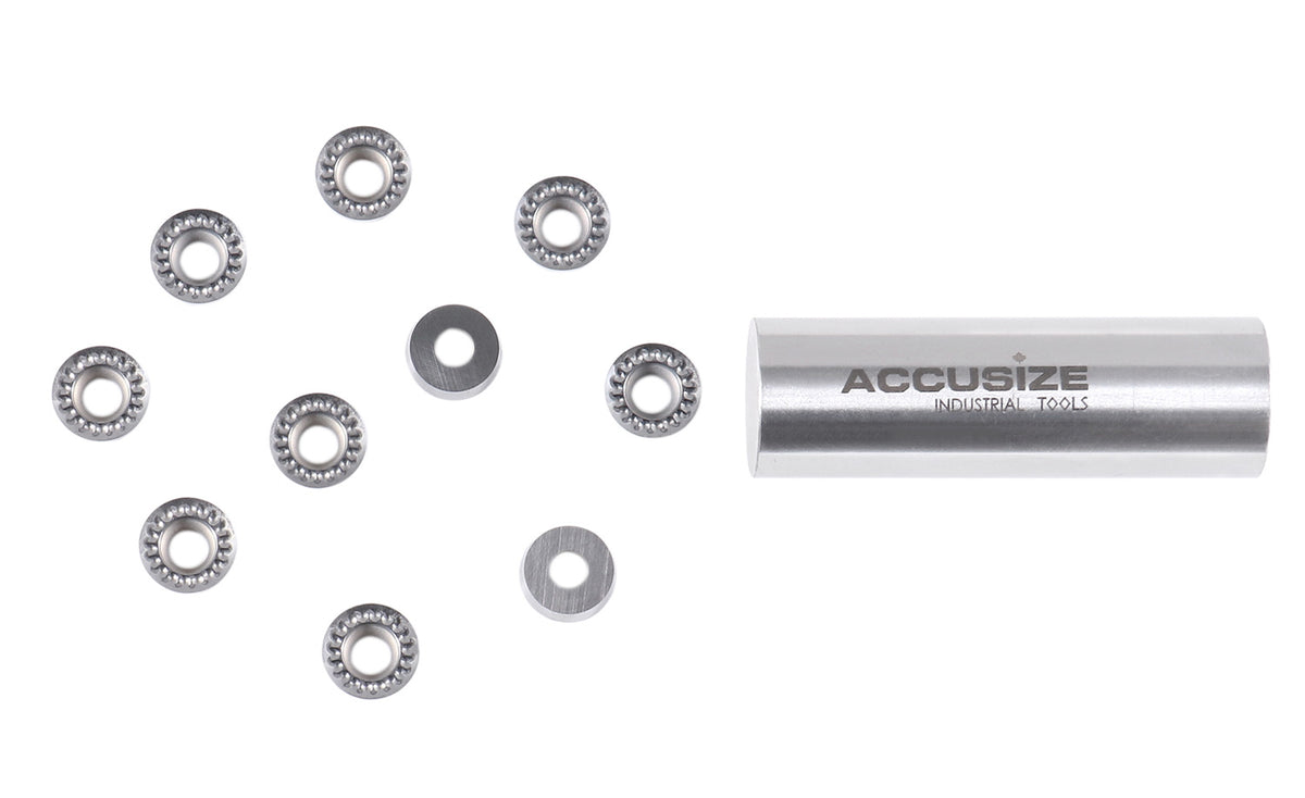 Accusize Industrial Tools RCGT320-AF Carbide Inserts, 10 Pcs, Cutting Aluminum, 6624-1010x10