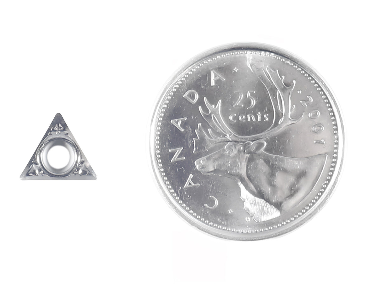 Inserts en carbure, TCMT, revêtu de Tin, 10 PCS/SET