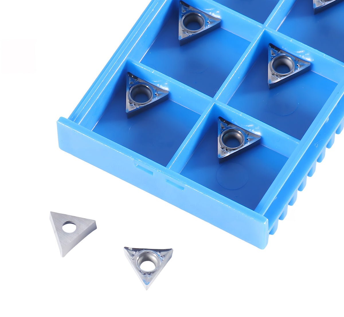 Inserts en carbure, TCMT, revêtu de Tin, 10 PCS/SET