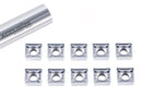 SCMT432 Carbide Inserts 10pcs/set, CVD coated, TiN Coated or Uncoated BU810