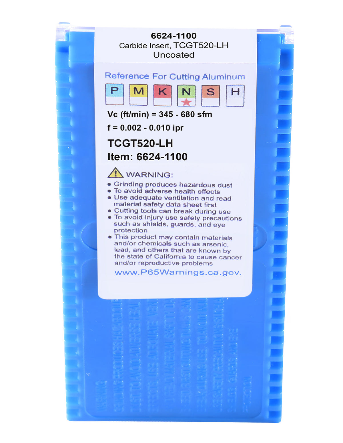 Inserts en carbure, TCMT, revêtu de Tin, 10 PCS/SET