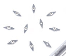 VBGT Carbide Inserts, for Cutting Aluminum, 10 Pcs/Set