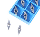 VBGT Carbide Inserts, for Cutting Aluminum, 10 Pcs/Set