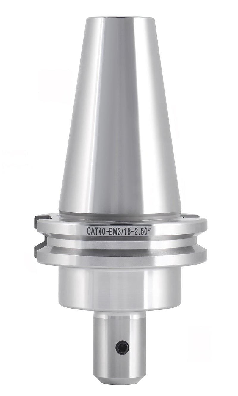 3/16'' to Cat40 V-Flange CNC End Mill Holder, 6780-7025