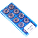 Inserts octogonaux en carbure double face ONHU080608-M, revêtement PVD