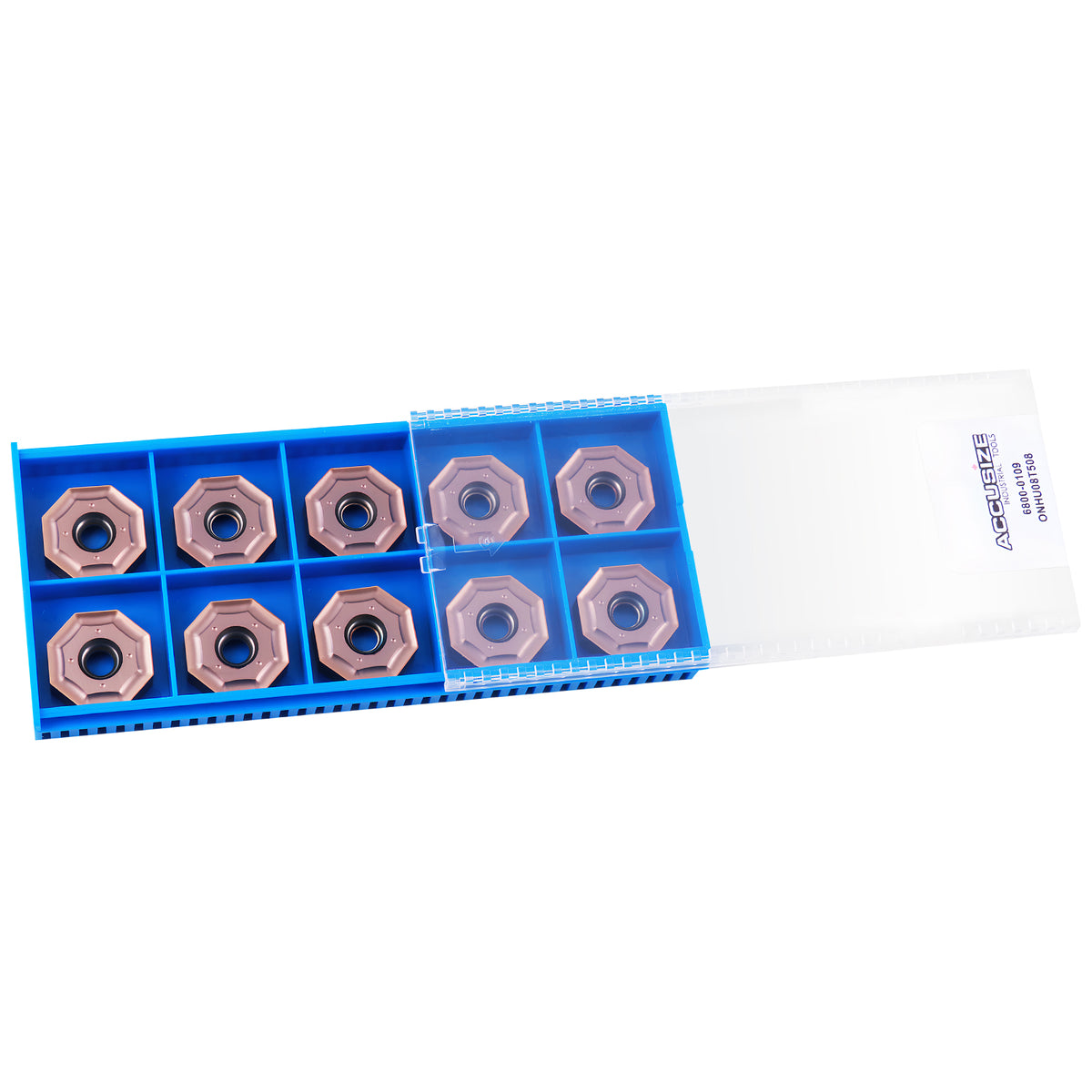 Octagonal Double Side ONHU080608-M Carbide Inserts, PVD Coated