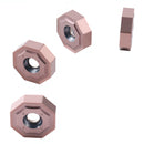 Inserts octogonaux en carbure double face ONHU080608-M, revêtement PVD