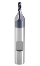 1/8'' Dia x 3/8'' Shank M42 (8% Cobalt) Tiain Finishing End Mill, CNC, Center Cutting, 6800-4001