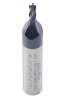 1/8'' Dia x 3/8'' Shank M42 (8% Cobalt) Tiain Finishing End Mill, CNC, Center Cutting, 6800-4001