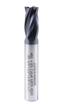 3/8 by 3/8 by 3/4 by 2-1/2'' M42 8% Cobalt Tialn Finishing End Mill, C.N.C, Centre Cutting, 6800-4041
