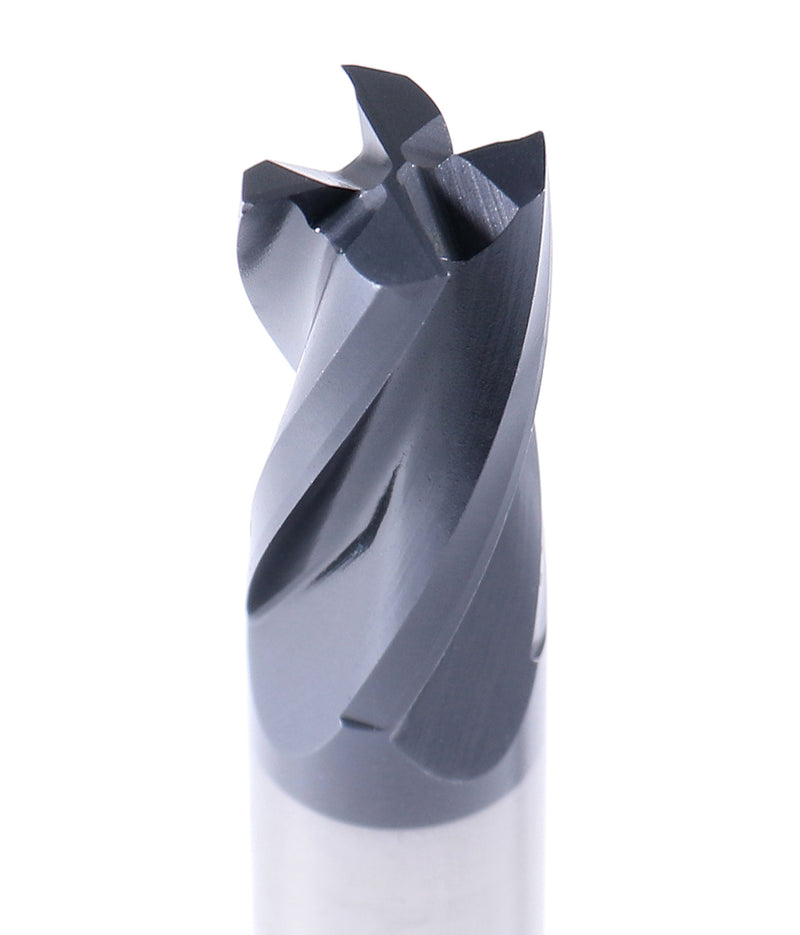 3/8 by 3/8 by 3/4 by 2-1/2'' M42 8% Cobalt Tialn Finishing End Mill, C.N.C, Centre Cutting, 6800-4041