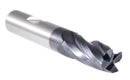 1/2 by 1/2 by 1-1/4 by 3-1/4'' M42 8% Cobalt Tialn Finishing End Mill, C.N.C., Center Cutting, 6800-4051