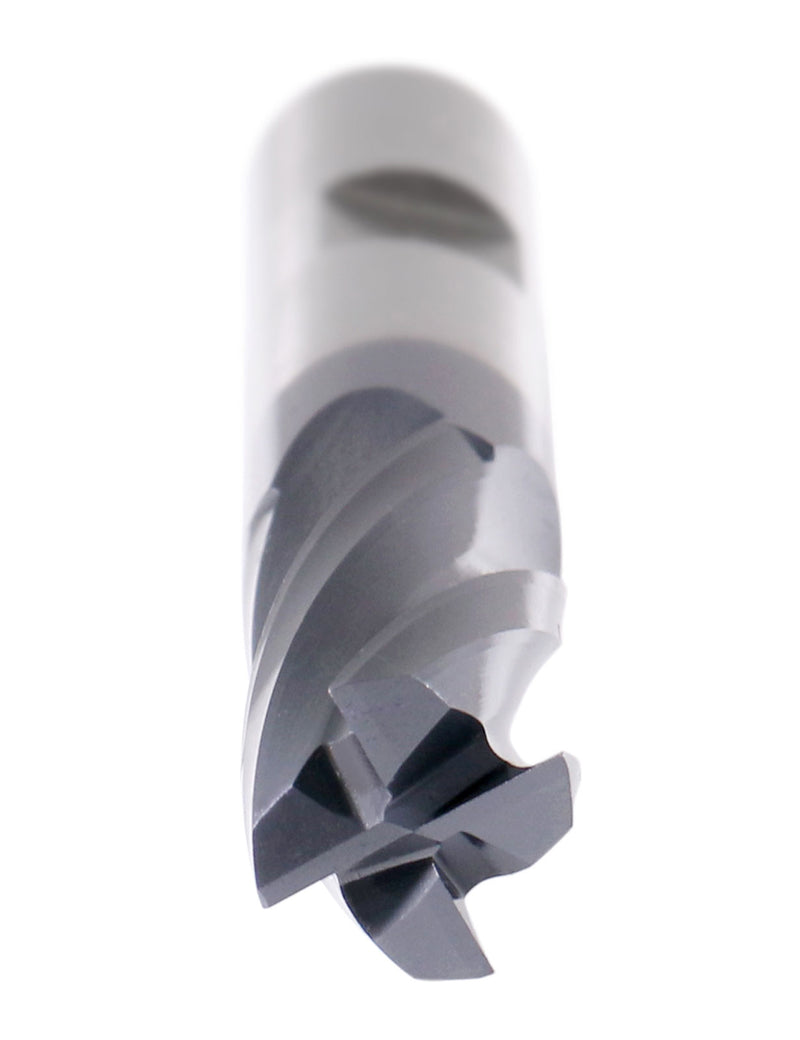 1/2 by 1/2 by 1-1/4 by 3-1/4'' M42 8% Cobalt Tialn Finishing End Mill, C.N.C., Center Cutting, 6800-4051