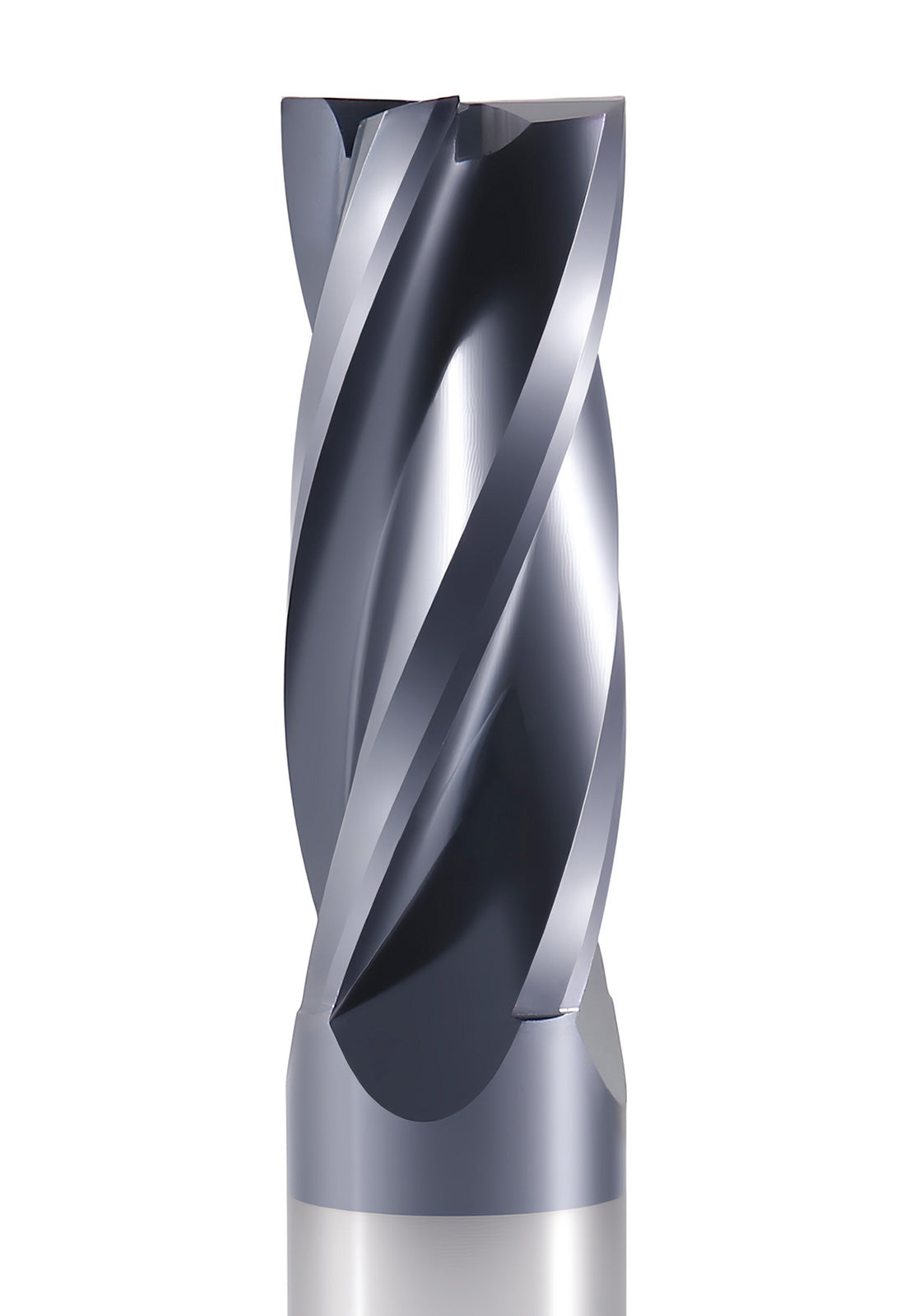5/8'' Dia x 5/8'' Shank Dia M42 (8% Cobalt) Tiain Finishing End Mill, CNC, Center Cutting, 6800-4061