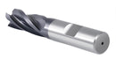 5/8'' Dia x 5/8'' Shank Dia M42 (8% Cobalt) Tiain Finishing End Mill, CNC, Center Cutting, 6800-4061