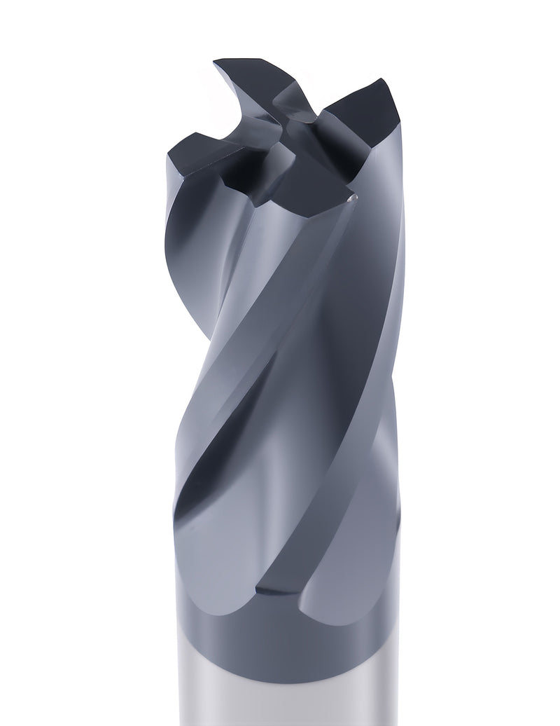 3/4'' by 3/4'' by 1-5/8'' by 3-7/8'' M42 (8% Cobalt) Tialn Finishing End Mill, C.N.C., Center Cutting, 6800-4081