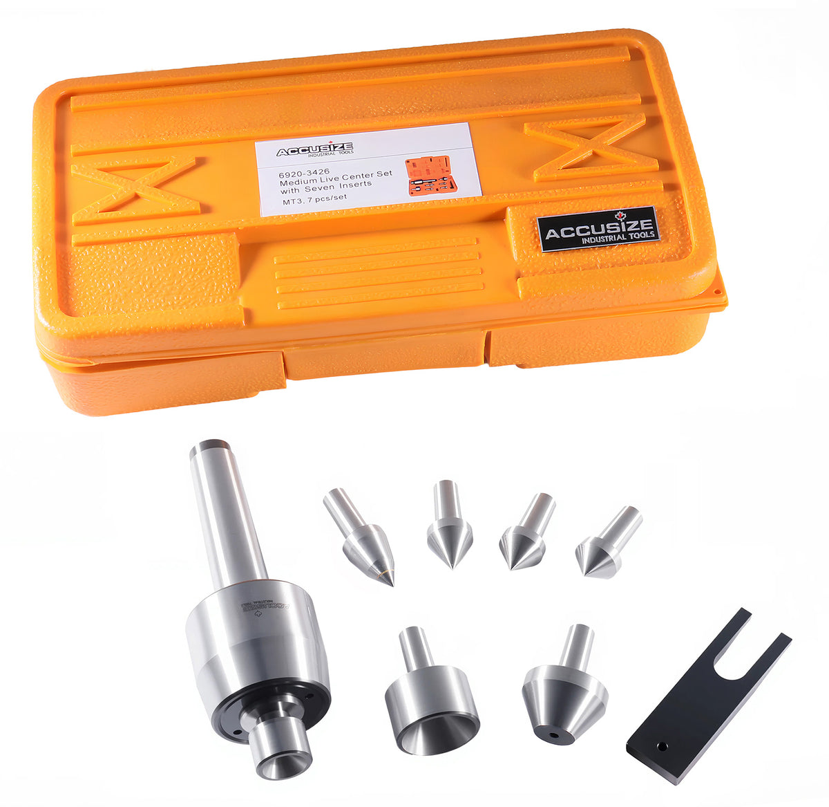 Morse Taper Medium Duty Live Center Set