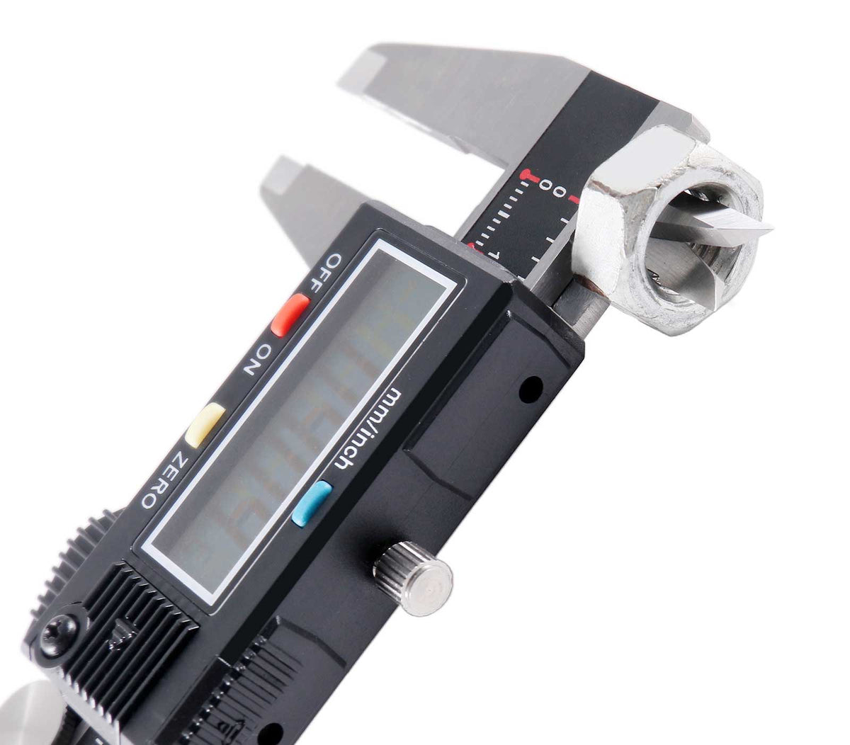 0-6'' Range by 0.001'' Resolution 3-Key Electronic Digital Caliper with Extra Large LCD, Ab11-1106