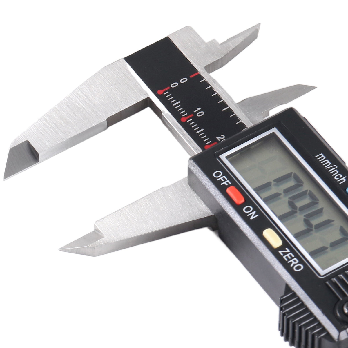 0-8''/0-200mm by 0.0005''/0.01mm 3-Key Digital Caliper with Extra Large LCD Metric/Imperial, Ab11-1108