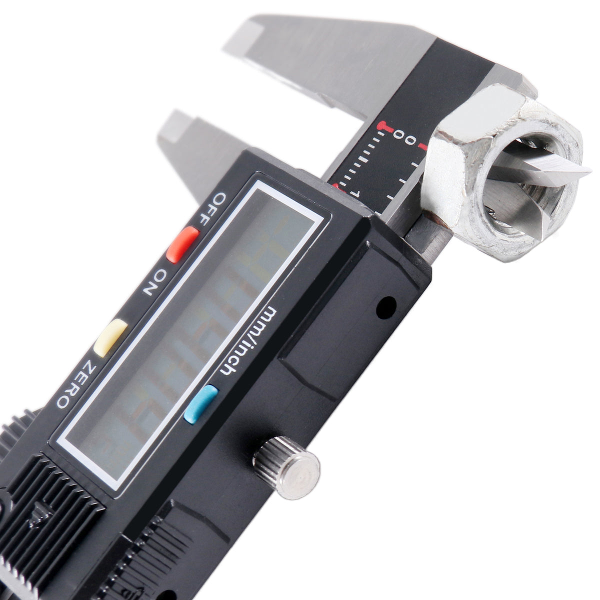 0-8''/0-200mm by 0.0005''/0.01mm 3-Key Digital Caliper with Extra Large LCD Metric/Imperial, Ab11-1108