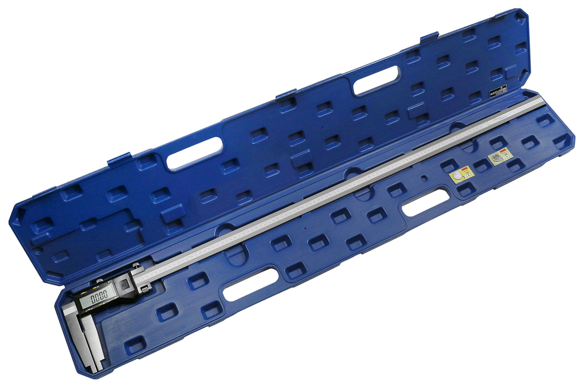 0-40''/0-1000mm by 0.0005'' Heavy Duty Digital Caliper with Fine Adjustment, Ab11-1610