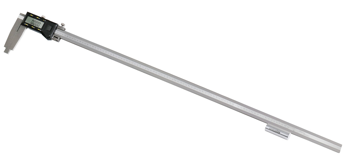 0-40''/0-1000mm by 0.0005'' Heavy Duty Digital Caliper with Fine Adjustment, Ab11-1610