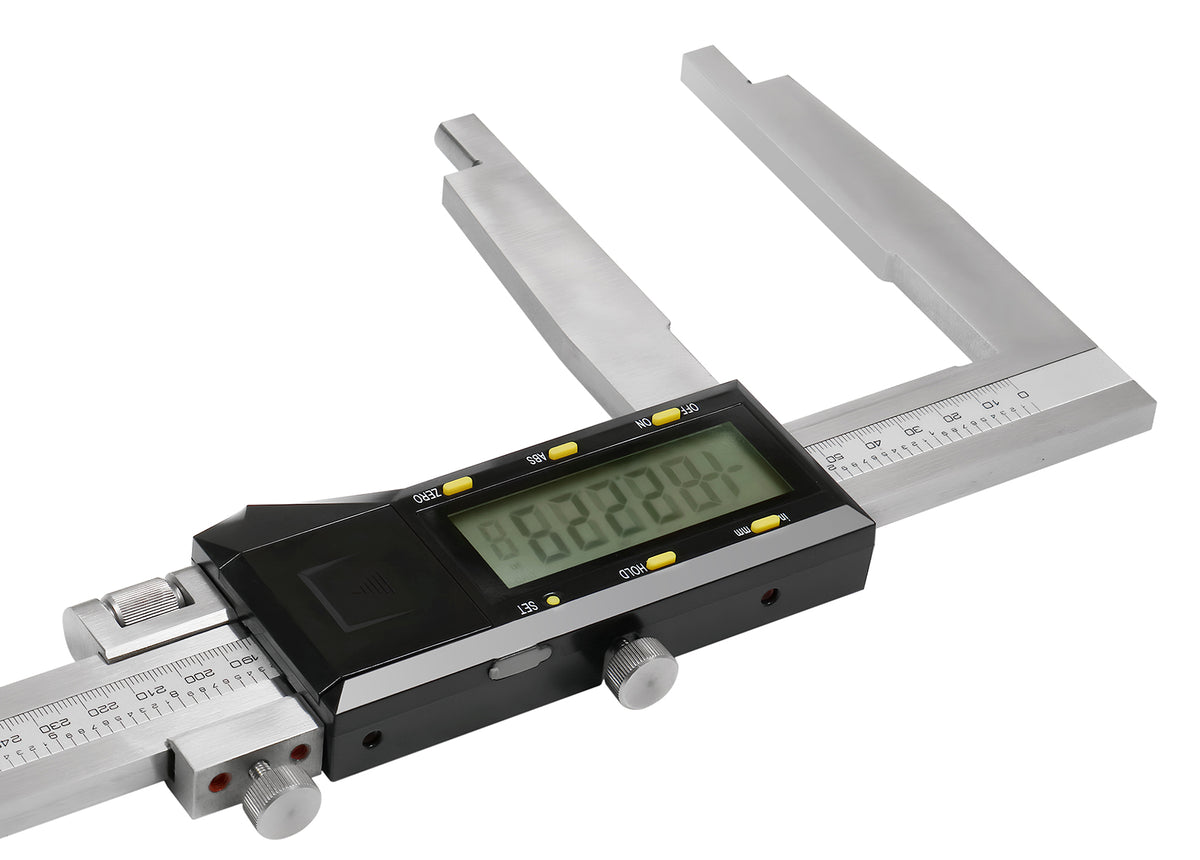 0-40''/0-1000mm by 0.0005'' Heavy Duty Digital Caliper with Fine Adjustment, Ab11-1610
