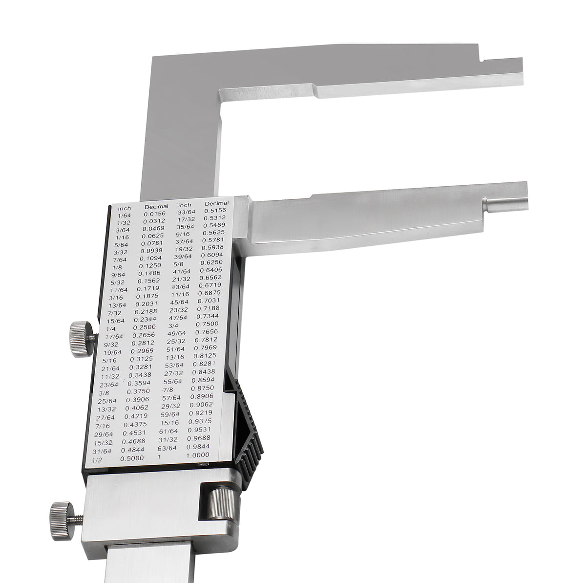 0-40''/0-1000mm by 0.0005'' Heavy Duty Digital Caliper with Fine Adjustment, Ab11-1610