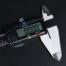0-8'' / 0-200 mm Elctronic Digital Caliper with Extra Large Screen, Left-Hand, 0.0005''/0.01 mm Resolution, Ab11-L108