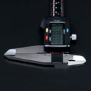 0-8'' / 0-200 mm Elctronic Digital Caliper with Extra Large Screen, Left-Hand, 0.0005''/0.01 mm Resolution, Ab11-L108