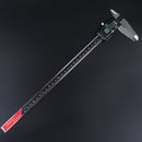 0-12'' / 0-300 mm Elctronic Digital Caliper with Extra Large Screen, Left-Hand, 0.0005''/0.01 mm Resolution, Ab11-L112
