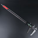 0-12'' / 0-300 mm Elctronic Digital Caliper with Extra Large Screen, Left-Hand, 0.0005''/0.01 mm Resolution, Ab11-L112