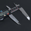 0-12'' / 0-300 mm Elctronic Digital Caliper with Extra Large Screen, Left-Hand, 0.0005''/0.01 mm Resolution, Ab11-L112