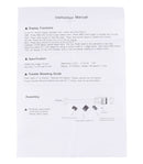 0-12''/0-300 mm by 0.0005''/0.01 mm Horizontal Electronic Digital DRO Scale Unit, Abho-0012