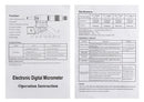 5-6''/125-150 mm 7 Keys Electronic Digital Outside Micrometers, 0.00005'' Or 0.001 mm Resolution, Ac21-6022